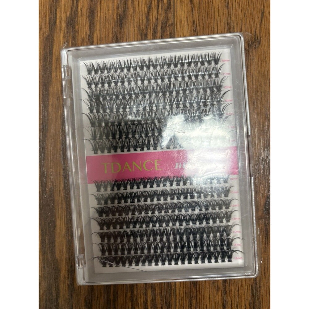 Natural Cluster Lashes DIY Eyelash Extension D Curl Volume Lash Clusters Soft
